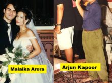 Arjun कपूर जिस 48  साल की मलाइका अरोड़ा के साथ मौज ले रहे , देखें खुद अरबाज-मलाइका की शादी में कैसे दिखते थे Arjun Kapoor